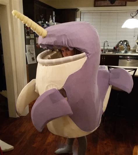 Narwhal Costume Nearly Ready Rhalloween