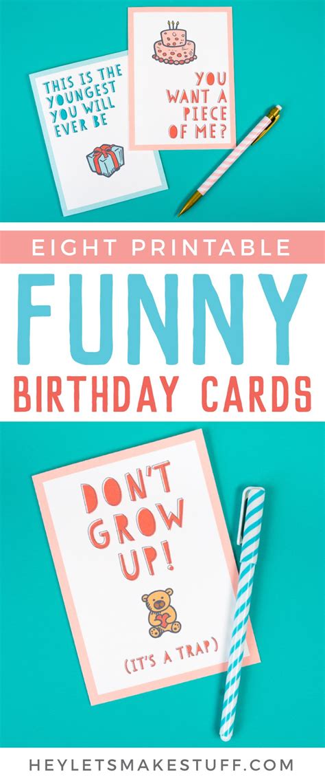 100s Of Funny Printable Birthday Cards Free Printbirthdaycards 100s