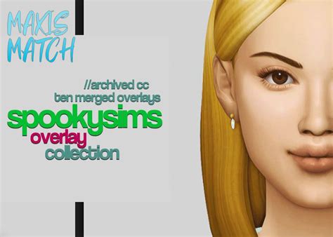 Sims 4 Compiled Skin Overlays The Sims Book