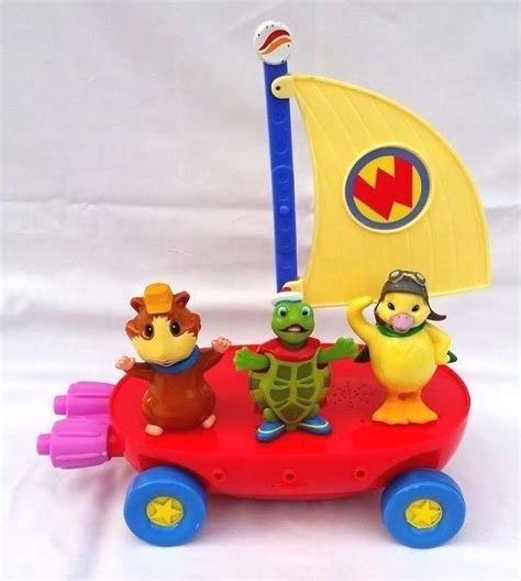 Nick Jr Wonder Pets Flyboat With All 3 Bobble Figures Working