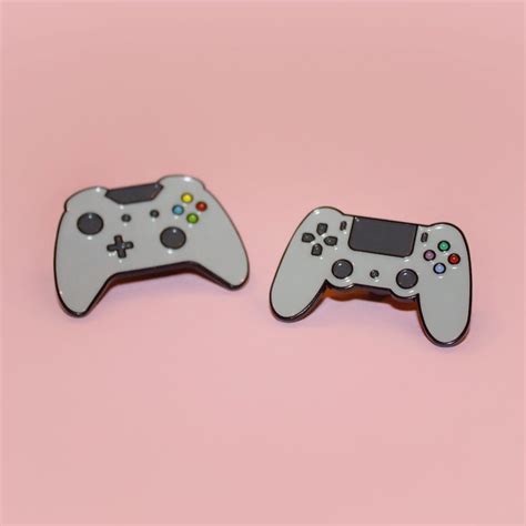 Xbox Controller Soft Enamel Pin Gamer Gaming Games Console Etsy