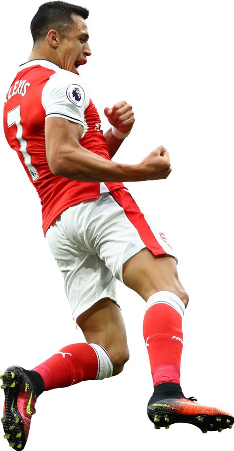 He only appears at arsenal in fifa 15. Alexis Sanchez football render - 30284 - FootyRenders