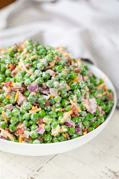 Tasty And Healthy Pea Salad Recipe