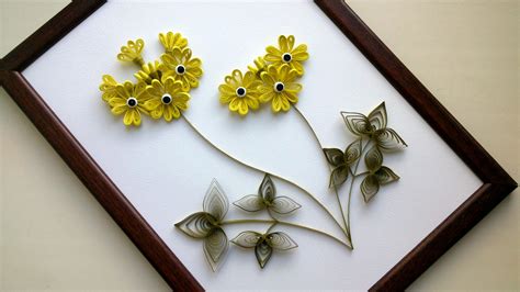 Diy Home Decor With Paper Quilling Art Diy Room Decor With Quilling