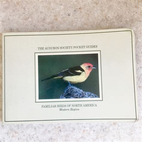 Audubon Society Accents Vintage Audubon Society Pocket Bird Field