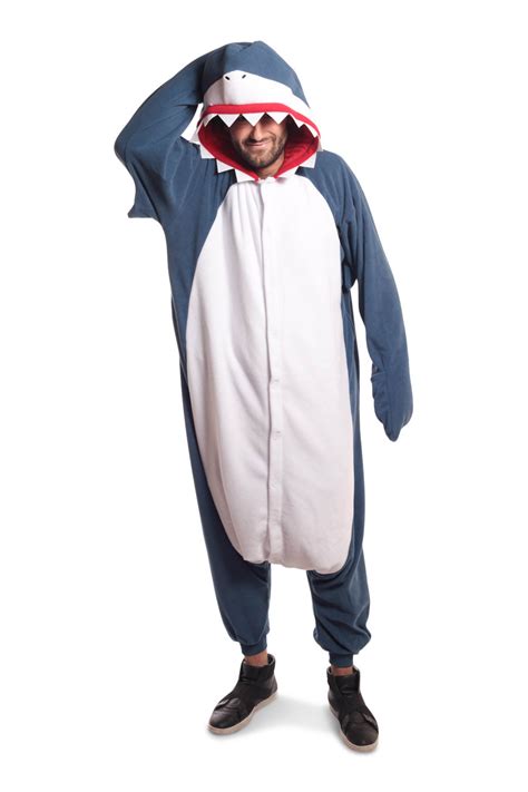 Shark Kigurumi Adult Animal Onesie Costume Pajama By Sazac