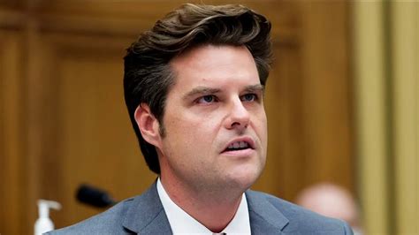Matt Gaetz Under Doj Investigation Related To Possible Relationship With 17 Year Old Girl
