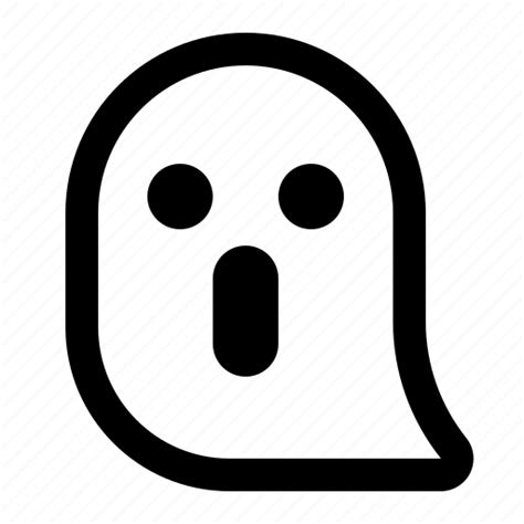Ghost Halloween Haunt Phantom Soul Spooky Icon