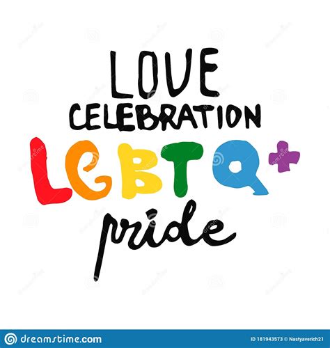 lettering text in doodle style life gets better together gay parade slogan lgbt rights symbol