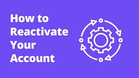 How To Reactivate Account Youtube