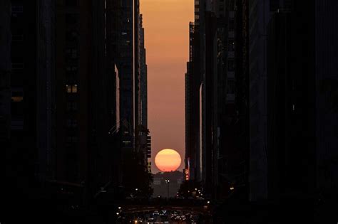 Theres Still Time To See Manhattanhenge Sunset Good Morning America