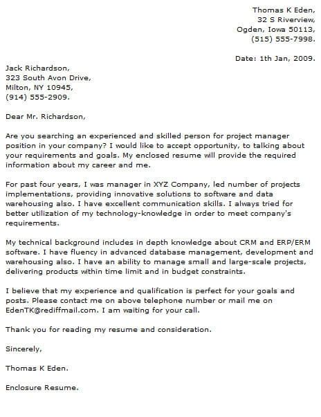 We've also included the exact job descriptions they're written for—to help inspire you to tailor yours to a specific position. Database Management Cover Letter Samples & Templates Download