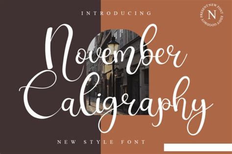 November Caligraphy Font Free Font