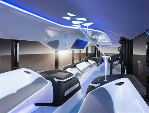 Mercedes Benz Future Bus Concept Interior Car Body Design