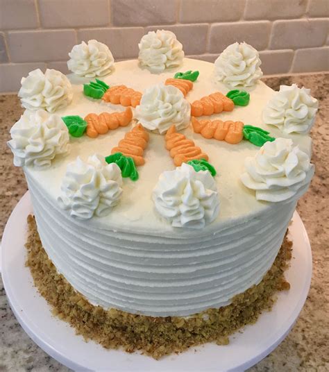 Carrot Cake Cake Cakedecorating Carrot Carrotcake Creamcheese