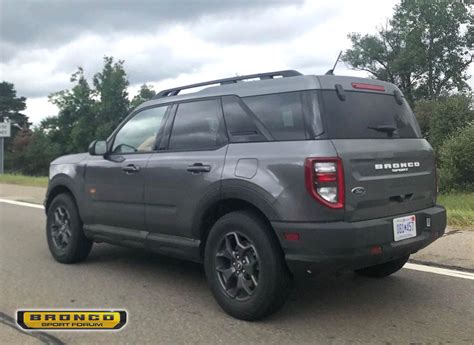 Official Carbonized Gray Bronco Sport Thread 2021 Ford Bronco Sport