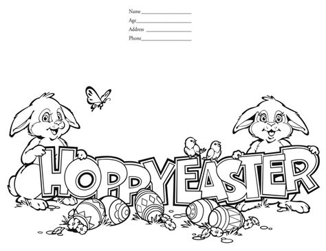 Easter bunny coloring page activity sheets are a fun and entertaining way to teach children about easter traditions. bipubmedsno: spring coloring pages for kids