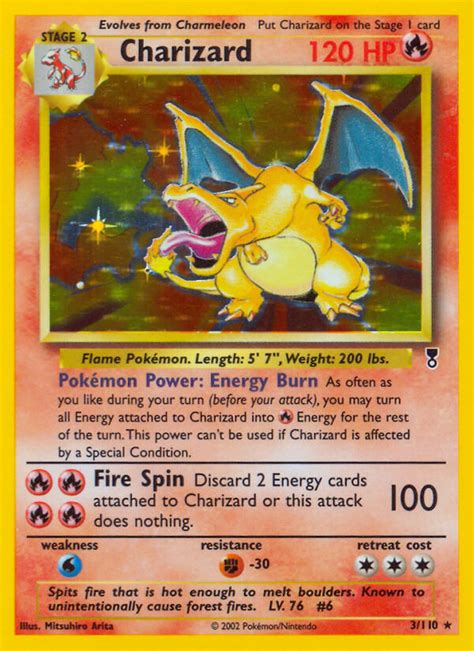 Charizard 3110 Legendary Collection Holo Rare Pokemon Card Near Mint Tcg