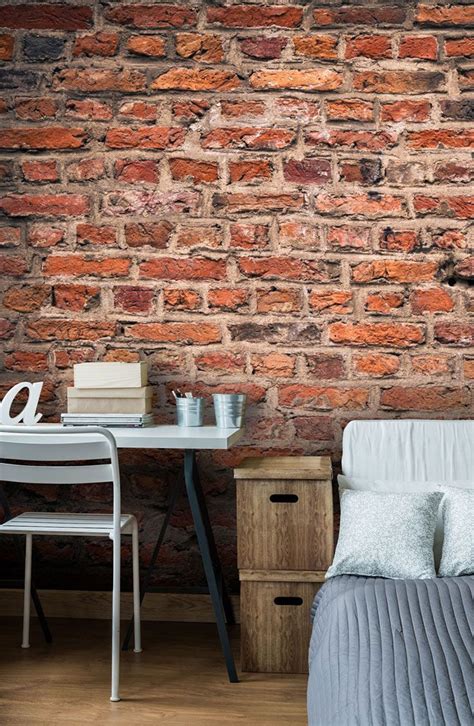 Made To Measure Brick Wallpaper Perfect For Living Rooms Kitchens And