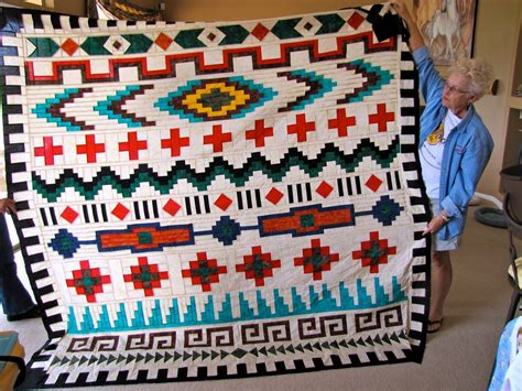 Navaho Quilt Quilts Native American Quilt Southwest Quilts