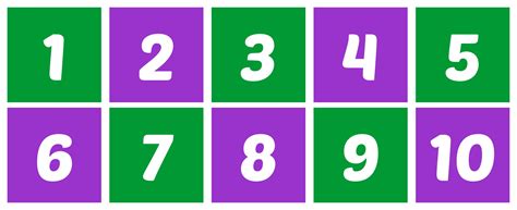 Let s count from 1 to 10 and color the numbers in different colors. 8 Best Images of Large Printable Numbers 1 30 - Free ...