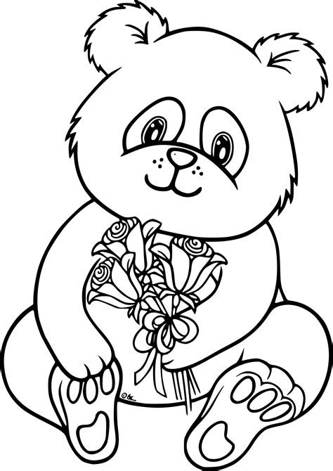 Coloriages à Imprimer Panda Numéro D5346e5a