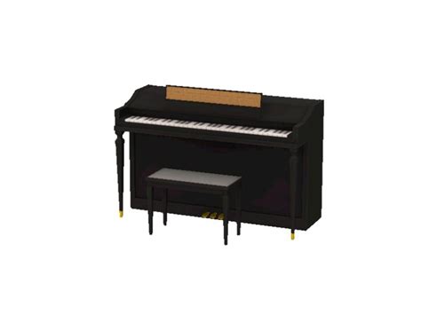 The Sims Resource Martins Living Room Piano