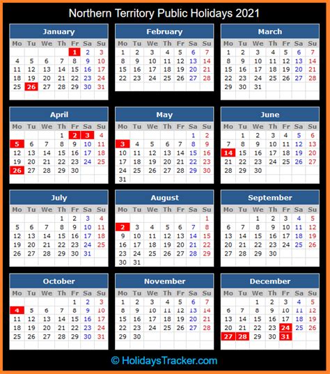 Check 2021 malaysian federal and state holidays for 13 states and 3 federal territories. Northern Territory (Australia) Public Holidays 2021 ...