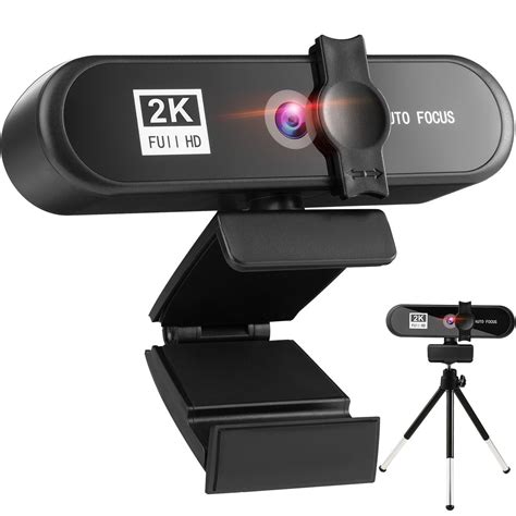 Ultra Hd 2k Webcam With Microphone Af 120 Degree Super Wide Angle