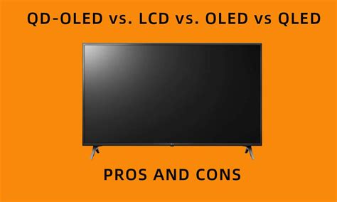 Qd Oled Vs Lcd Vs Oled Vs Qled Pros And Cons Tvsbook