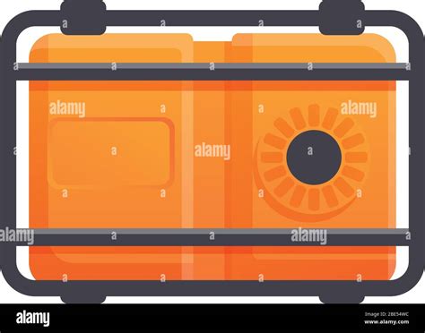 icono del generador de gasolina dibujo animado de generador de gasolina icono de vector para