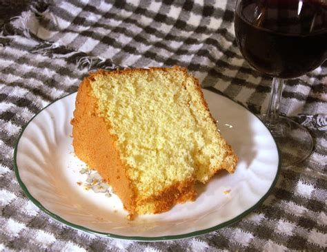 Cut parchment paper to line the bottom of a 10 inch tube pan. Classic Passover Sponge Cake | Flamingo Musings
