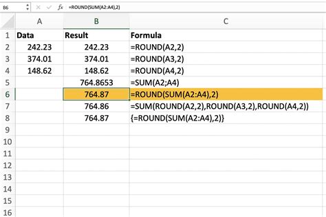 Formula For Sum In Excel Pametno
