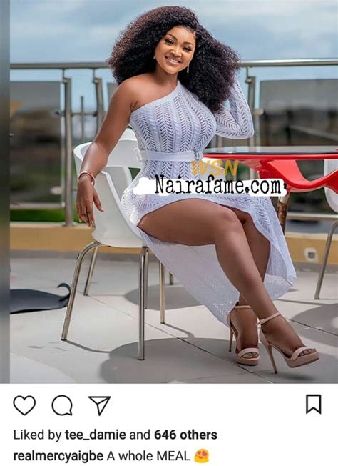 A Whole Meal Mercy Aigbe Show Off Her Thighs In New Pictures Photos