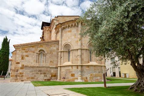 Romanesque Church A Spanish Medieval City Stock Photo Image Of