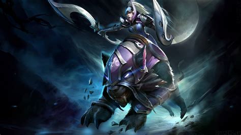 luna moon rider attack hd wallpapers dota 2 picture 3840x2160