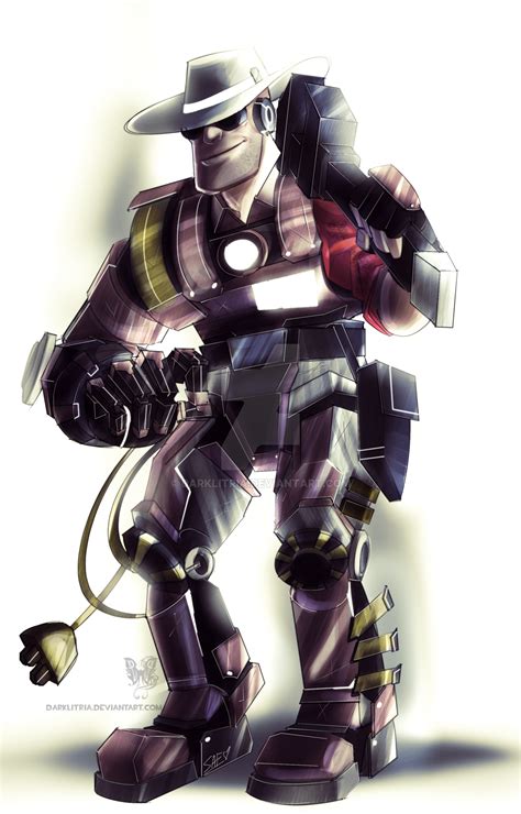 Tf2 Cyborg Engineer By Darklitria On Deviantart