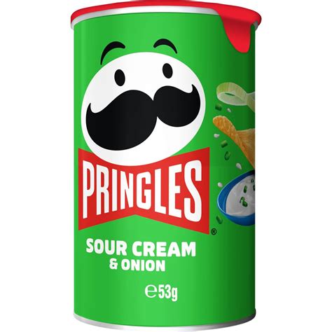 Calories In Pringles Sour Cream And Onion Chips Calcount