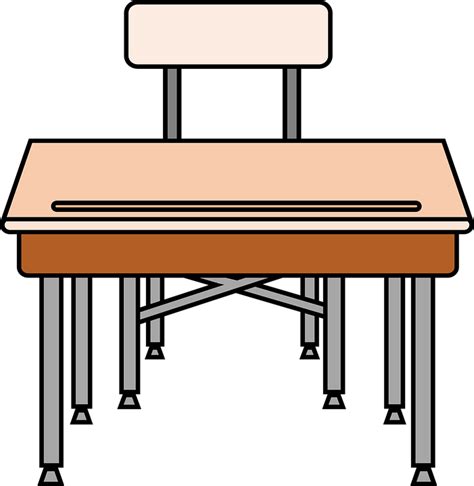 Free Vector Graphic Chair Desk Education School Free Image On