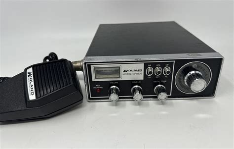 Vintage Midland 13 882b 23 Channel Cb Radio Transceiver June 1976