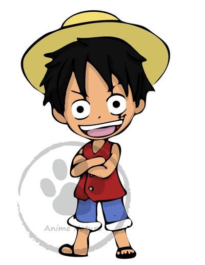 Chibi Luffy One Piece By Sukamonga On Deviantart