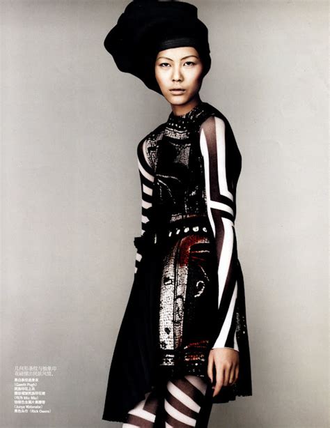 Asian Models Blog Liu Wen Editorial For China Vogue June 2009
