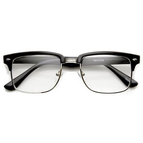 Black Silver Eyeglass Frames For Men Mens Glasses Wayfarer Glasses