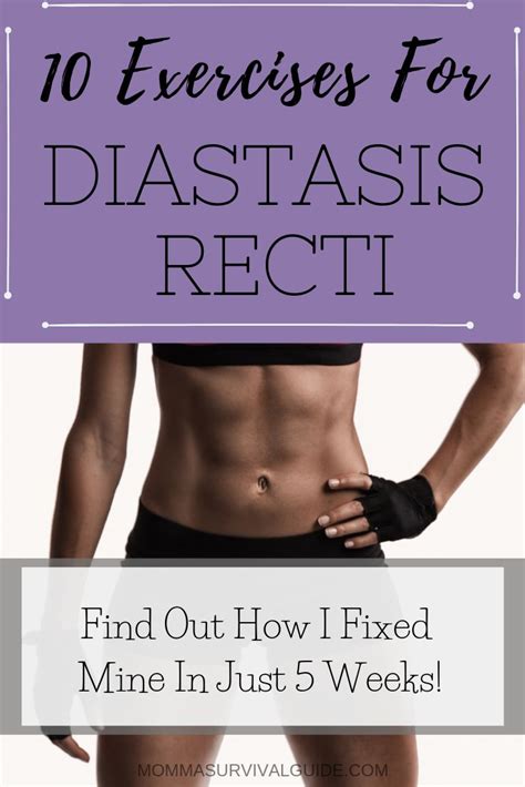 Exercises For Diastasis Recti How I Fixed Mine In Just 5 Weeks