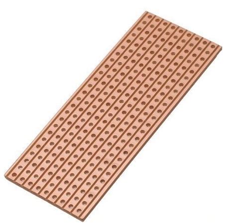 2 X Copper Stripboard 25 X 64mm Electronics Prototype Strip Board Pcb