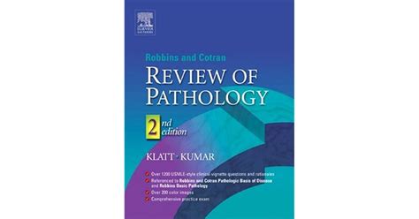 Robbins And Cotran Review Of Pathology By Edward Klatt