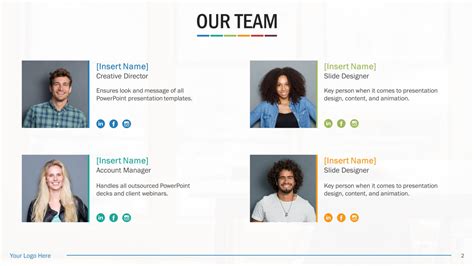 Biography Powerpoint Template Sample Professional Templates