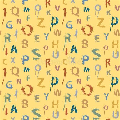 Letters Alphabet Paint Splashes Stock Illustrations 107 Letters