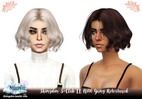 Shimydim Sims S4 S Club Ll N106 Yamy Retexture Naturals Unnaturals