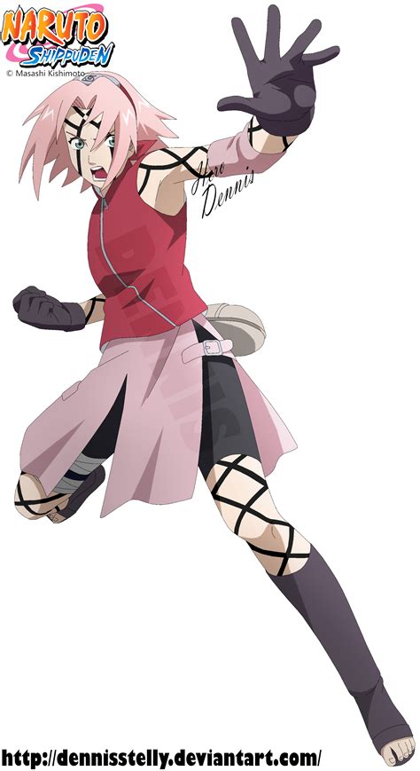 Sakura Haruno Byakugou Mode By Dennisstelly On Deviantart Anime Naruto Naruto E Sakura